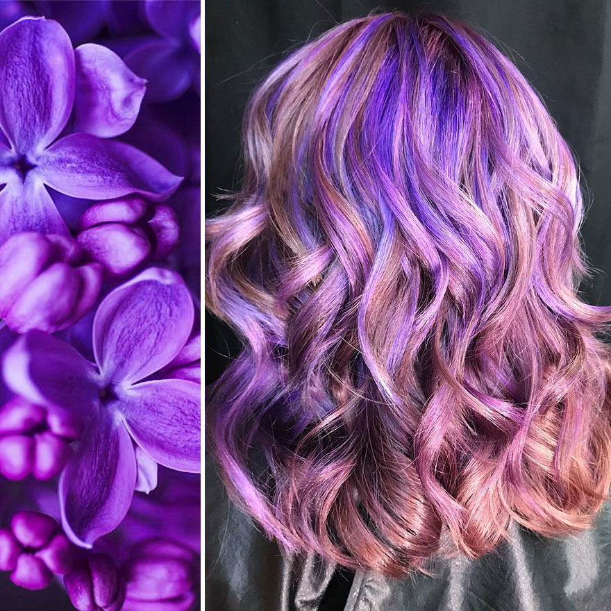 Hairdresser Is Inspired By Nature To Create Colored Hair And The Result Is Incredible
