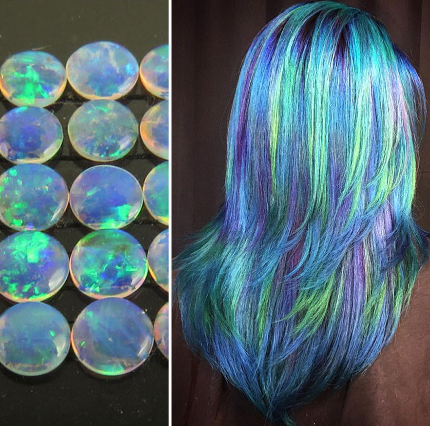 Hairdresser Is Inspired By Nature To Create Colored Hair And The Result Is Incredible