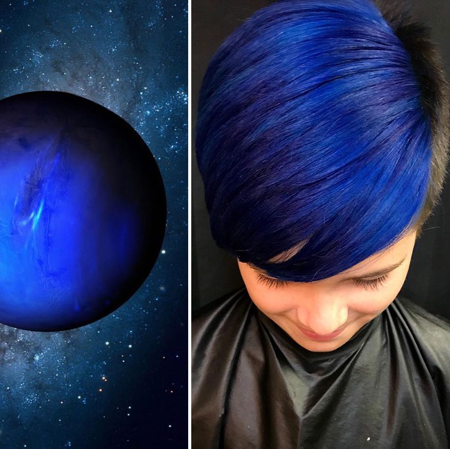Hairdresser Is Inspired By Nature To Create Colored Hair And The Result Is Incredible
