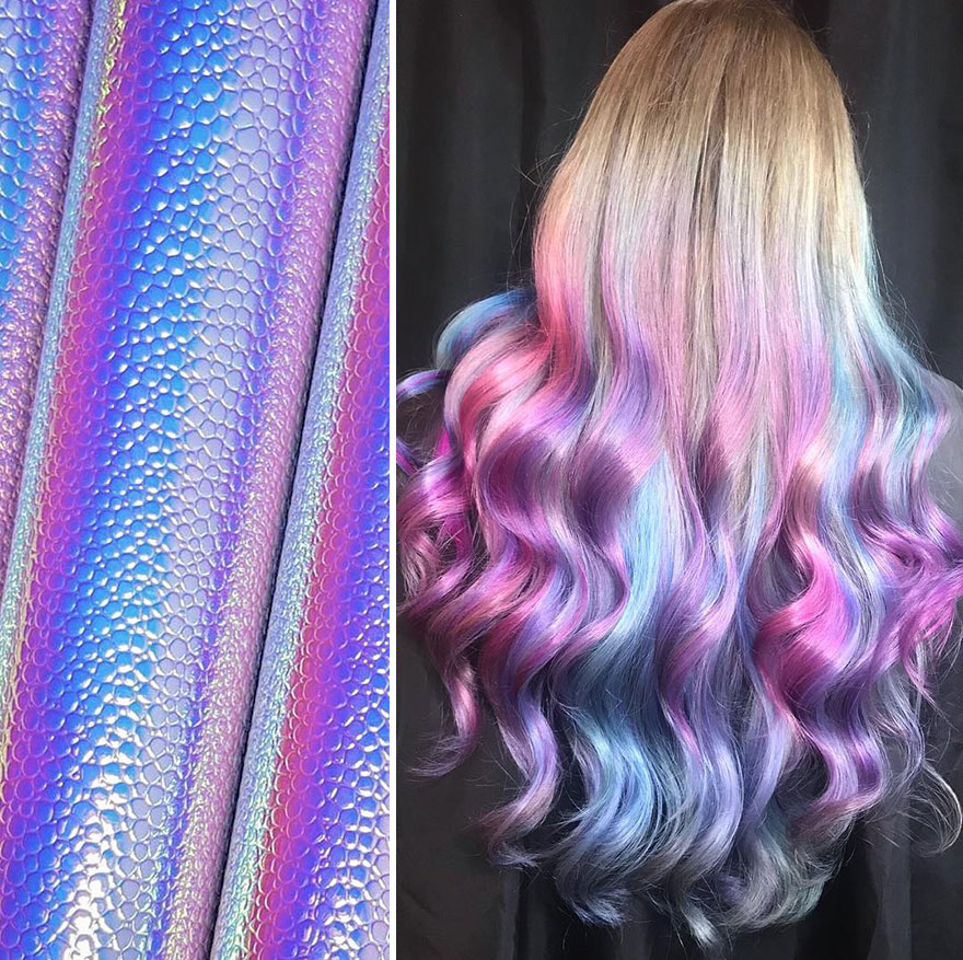 Hairdresser Is Inspired By Nature To Create Colored Hair And The Result Is Incredible