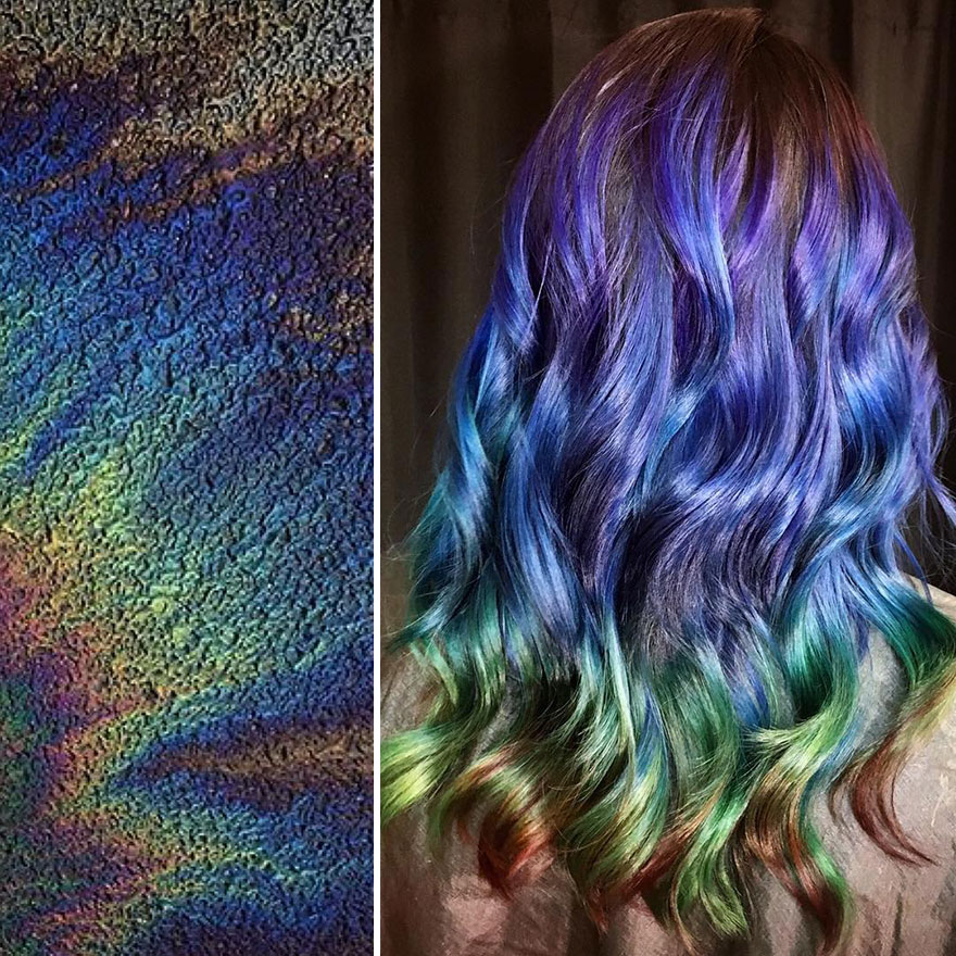 Hairdresser Is Inspired By Nature To Create Colored Hair And The Result Is Incredible