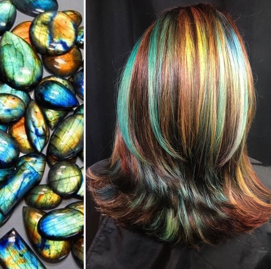 Hairdresser Is Inspired By Nature To Create Colored Hair And The Result Is Incredible
