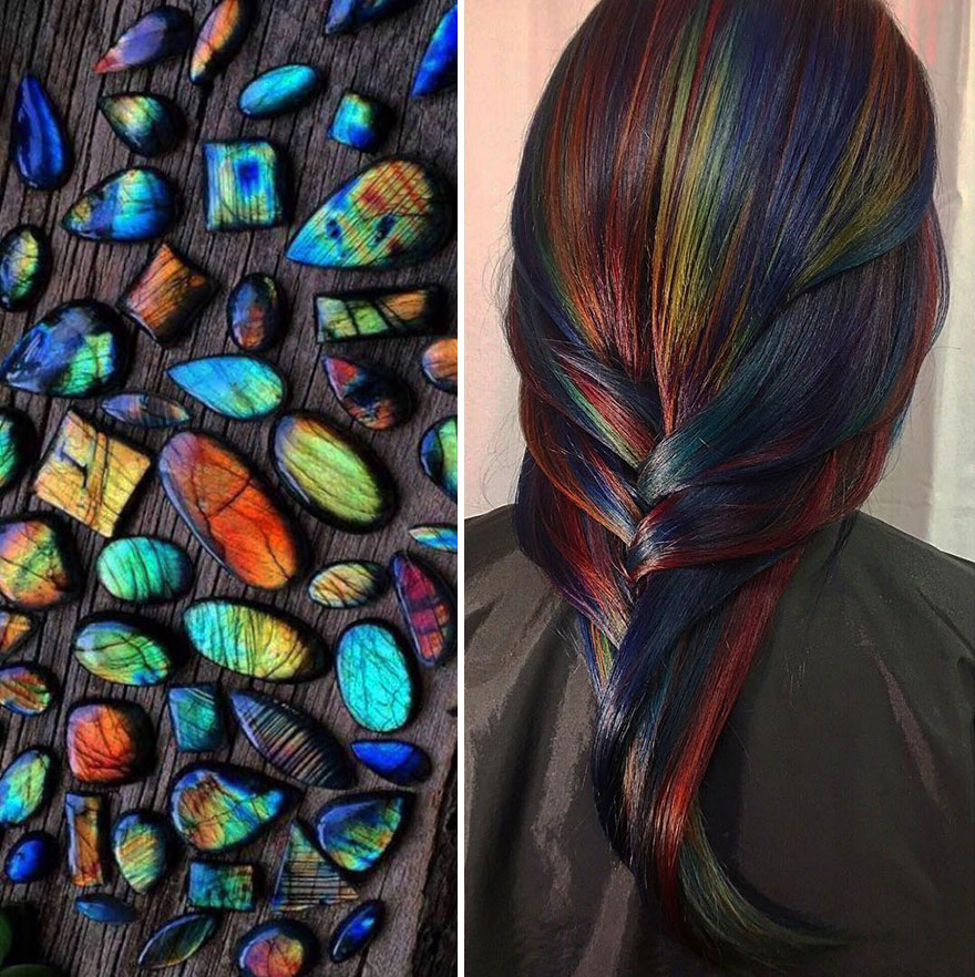 Hairdresser Is Inspired By Nature To Create Colored Hair And The Result Is Incredible