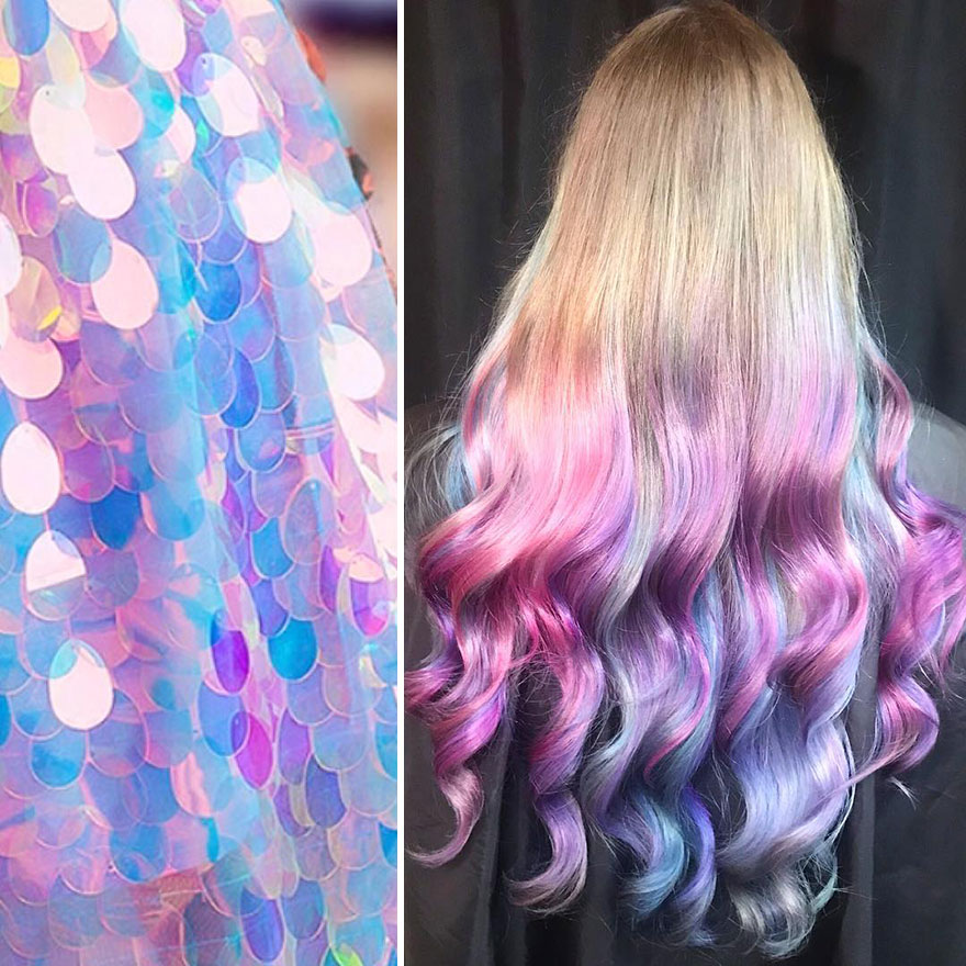 Hairdresser Is Inspired By Nature To Create Colored Hair And The Result Is Incredible
