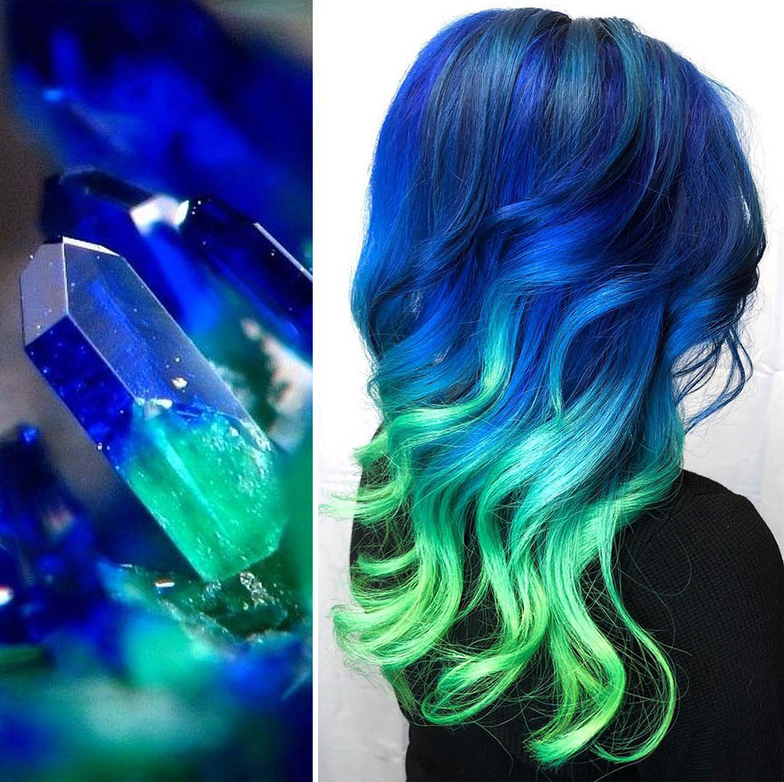 Hairdresser Is Inspired By Nature To Create Colored Hair And The Result Is Incredible