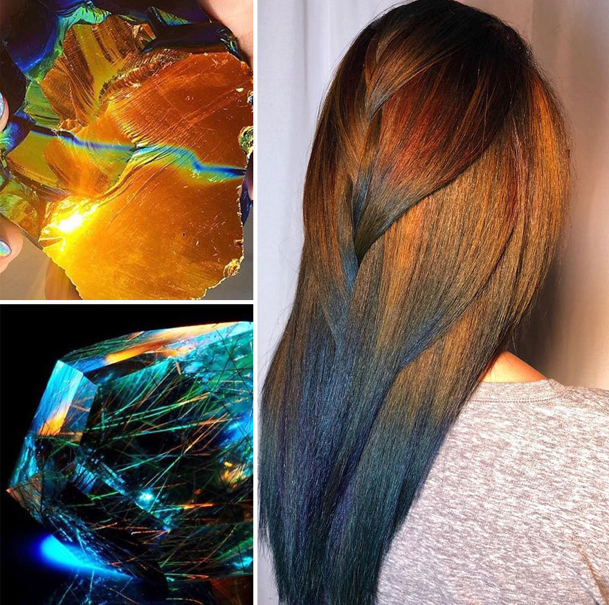 Hairdresser Is Inspired By Nature To Create Colored Hair And The Result Is Incredible