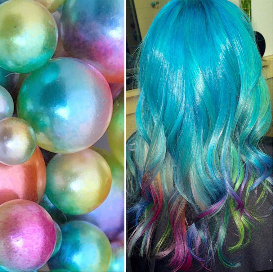 Hairdresser Is Inspired By Nature To Create Colored Hair And The Result Is Incredible