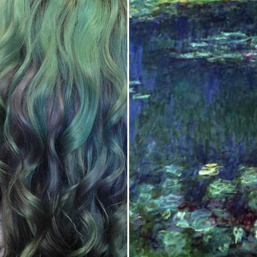 Hairdresser Is Inspired By Nature To Create Colored Hair And The Result Is Incredible