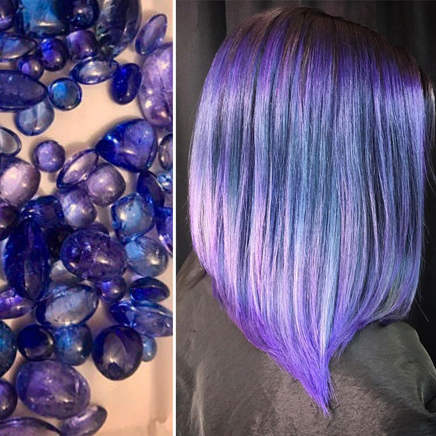Hairdresser Is Inspired By Nature To Create Colored Hair And The Result Is Incredible