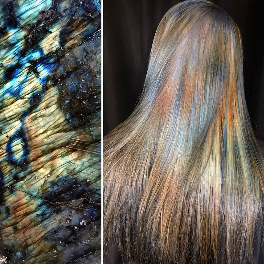 Hairdresser Is Inspired By Nature To Create Colored Hair And The Result Is Incredible
