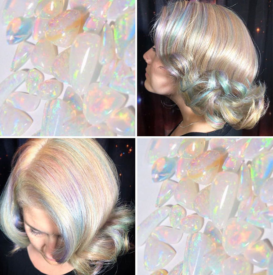 Hairdresser Is Inspired By Nature To Create Colored Hair And The Result Is Incredible