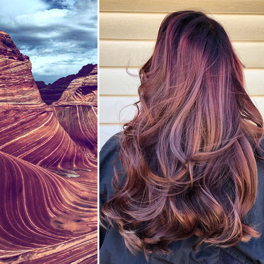 Hairdresser Is Inspired By Nature To Create Colored Hair And The Result Is Incredible