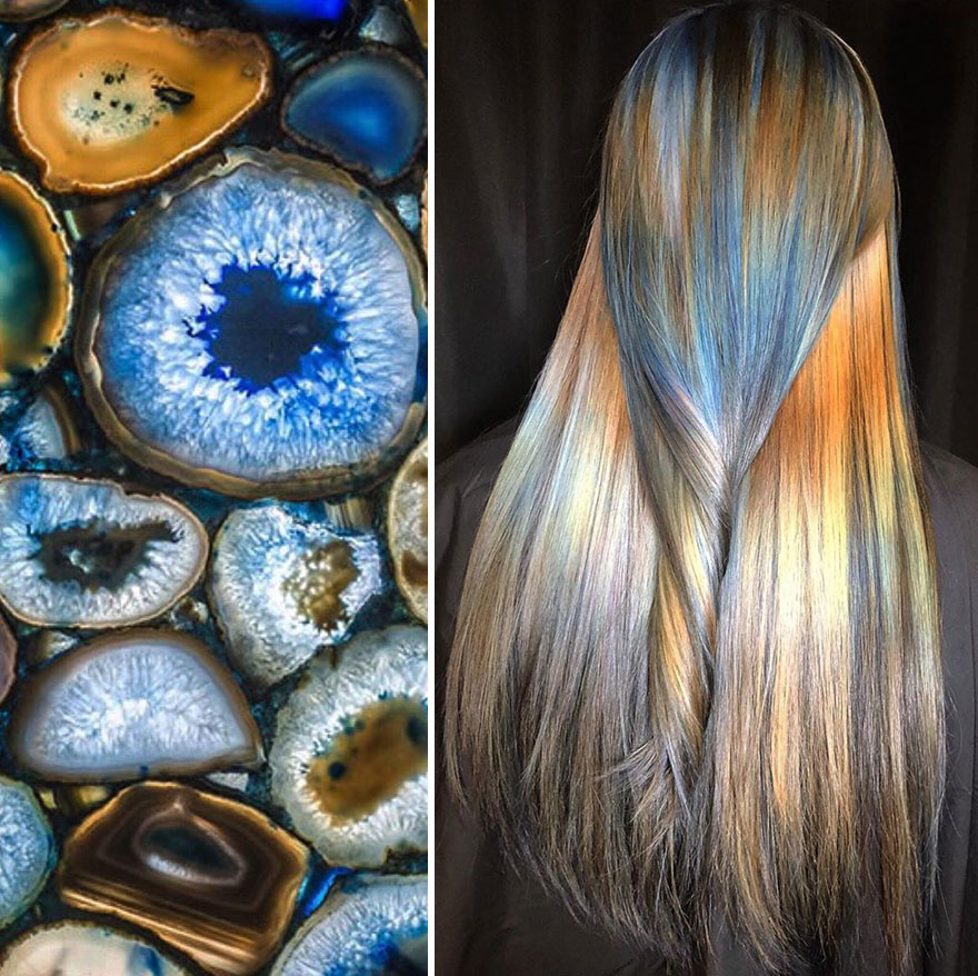 Hairdresser Is Inspired By Nature To Create Colored Hair And The Result Is Incredible