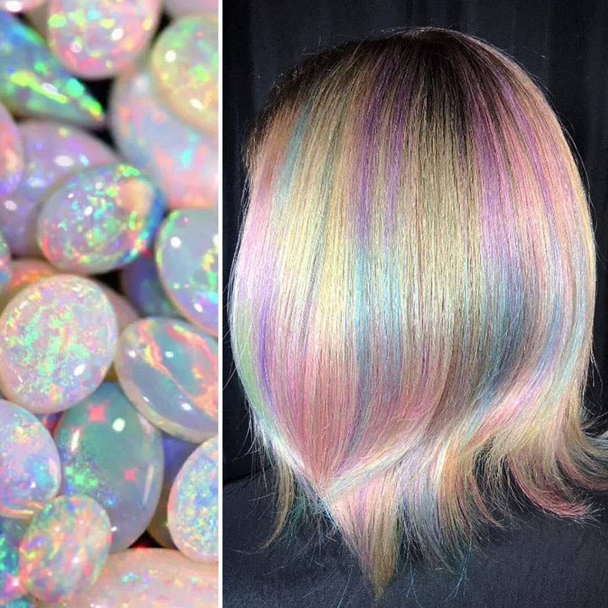Hairdresser Is Inspired By Nature To Create Colored Hair And The Result Is Incredible