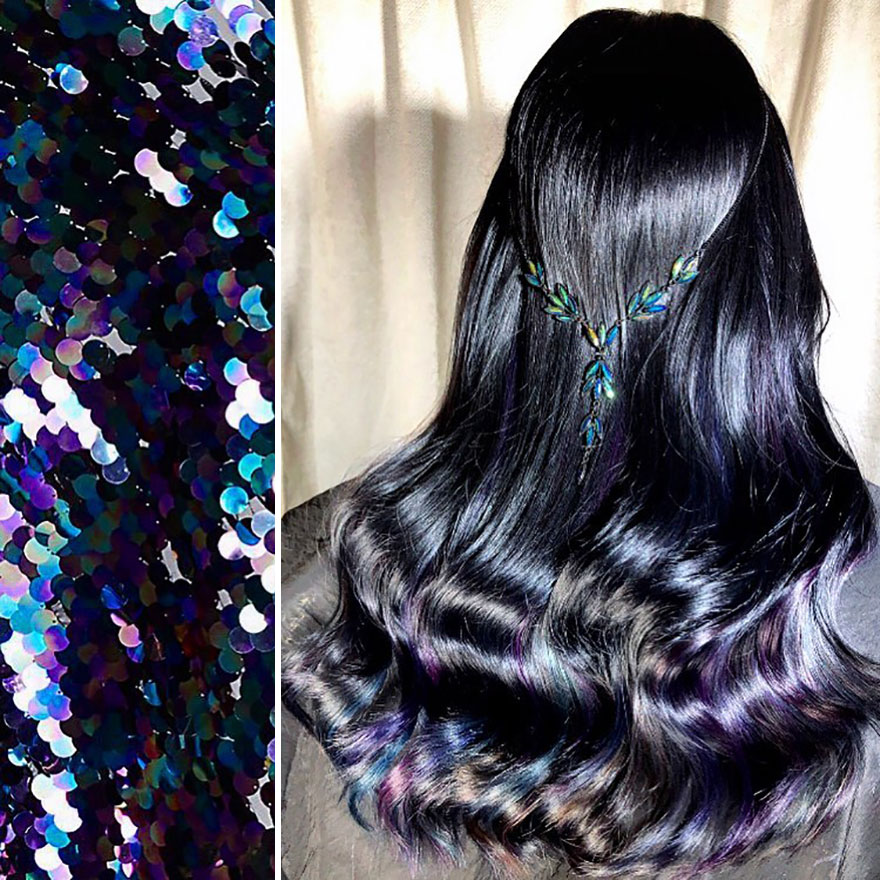 Hairdresser Is Inspired By Nature To Create Colored Hair And The Result Is Incredible
