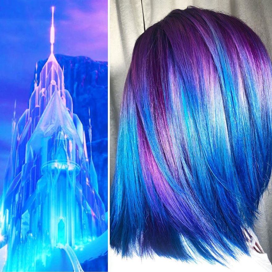 Hairdresser Is Inspired By Nature To Create Colored Hair And The Result Is Incredible