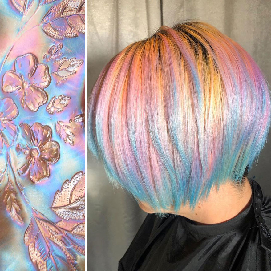 Hairdresser Is Inspired By Nature To Create Colored Hair And The Result Is Incredible
