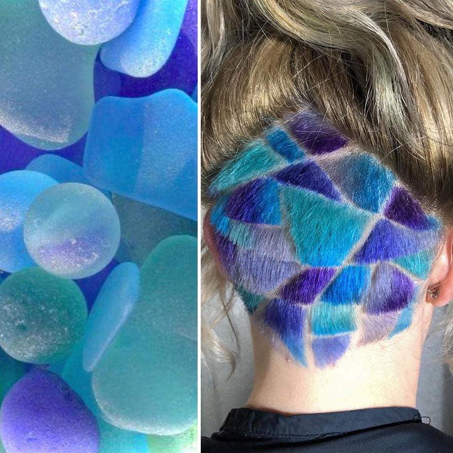 Hairdresser Is Inspired By Nature To Create Colored Hair And The Result Is Incredible
