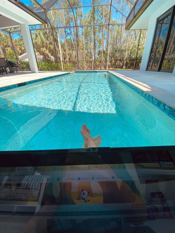 My Home Office Working For Bored Panda While Stuck In Florida