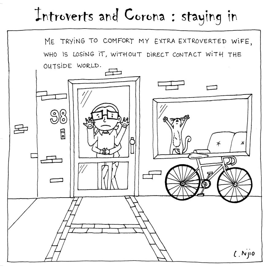 My 9 Comics That Show How Introverts Feel Right At Home In This Pandemic My 9 Comics That Show How Introverts Feel Right At Home In This Pandemic