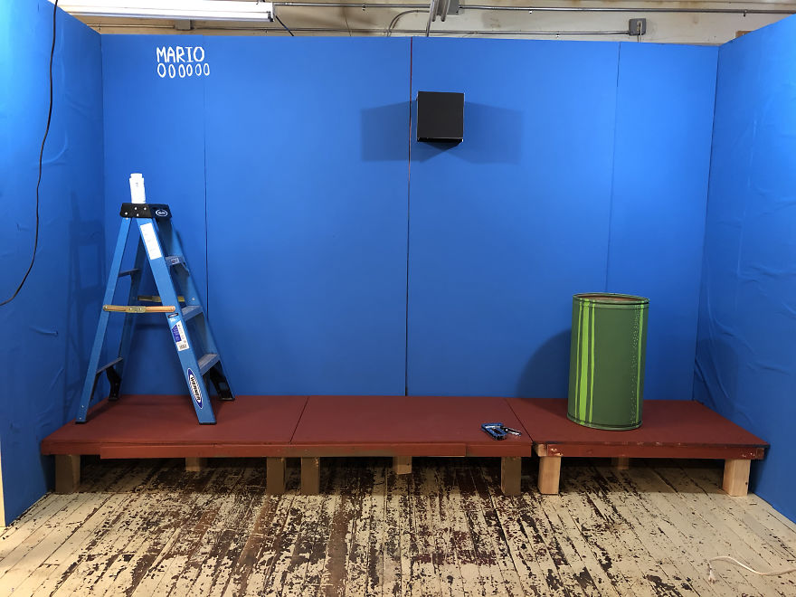 I Built A Life Size Super Mario Bros Set During Quarantine I Built A Life Size Super Mario Bros Set During Quarantine