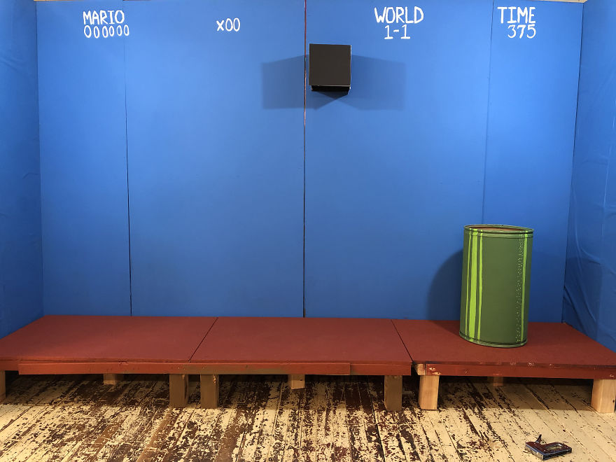 I Built A Life Size Super Mario Bros Set During Quarantine I Built A Life Size Super Mario Bros Set During Quarantine