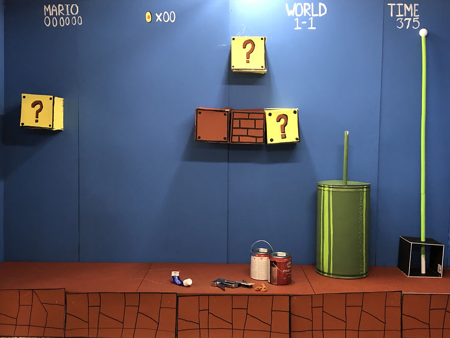 I Built A Life Size Super Mario Bros Set During Quarantine I Built A Life Size Super Mario Bros Set During Quarantine