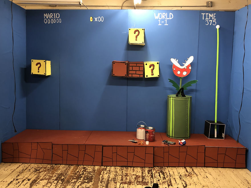 I Built A Life Size Super Mario Bros Set During Quarantine I Built A Life Size Super Mario Bros Set During Quarantine