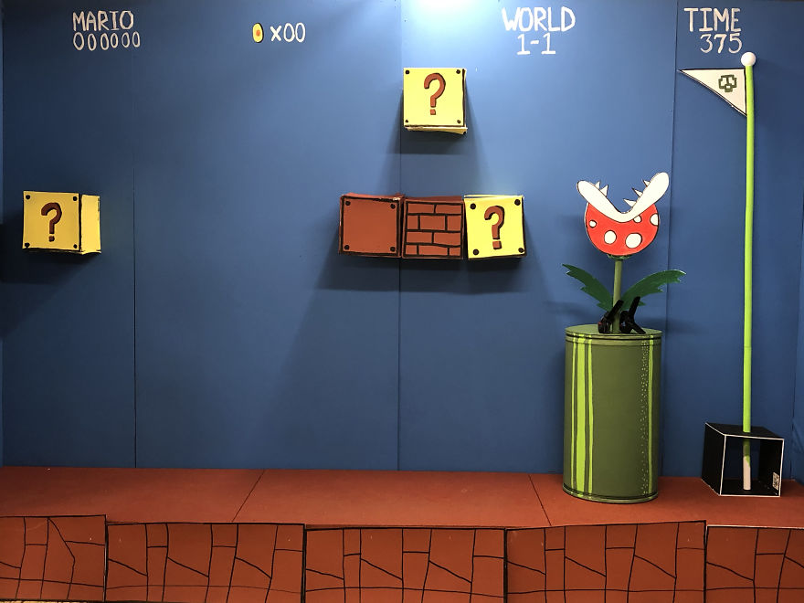 I Built A Life Size Super Mario Bros Set During Quarantine