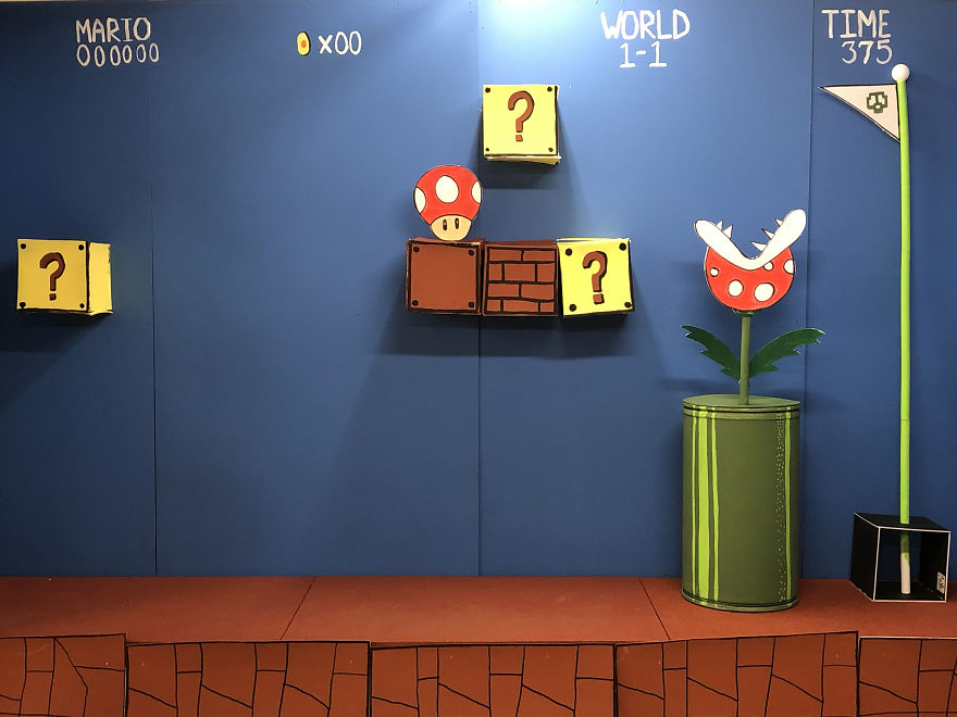 I Built A Life Size Super Mario Bros Set During Quarantine