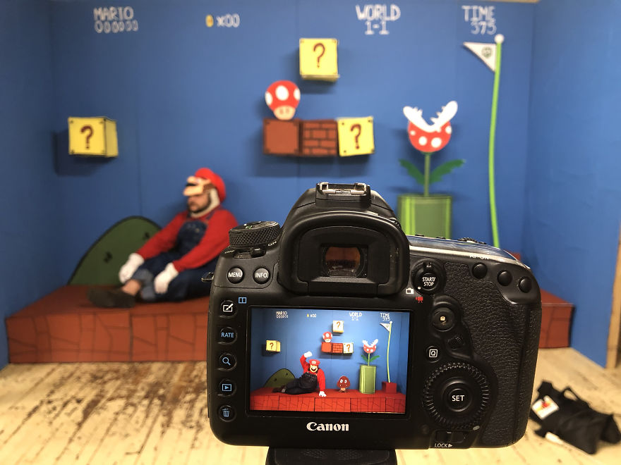 I Built A Life Size Super Mario Bros Set During Quarantine