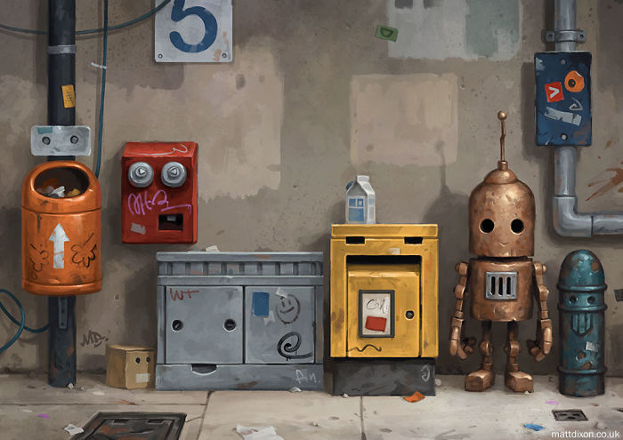 Lonely Robots Enjoying The Quiet Wonder Of The World Lonely Robots Enjoying The Quiet Wonder Of The World