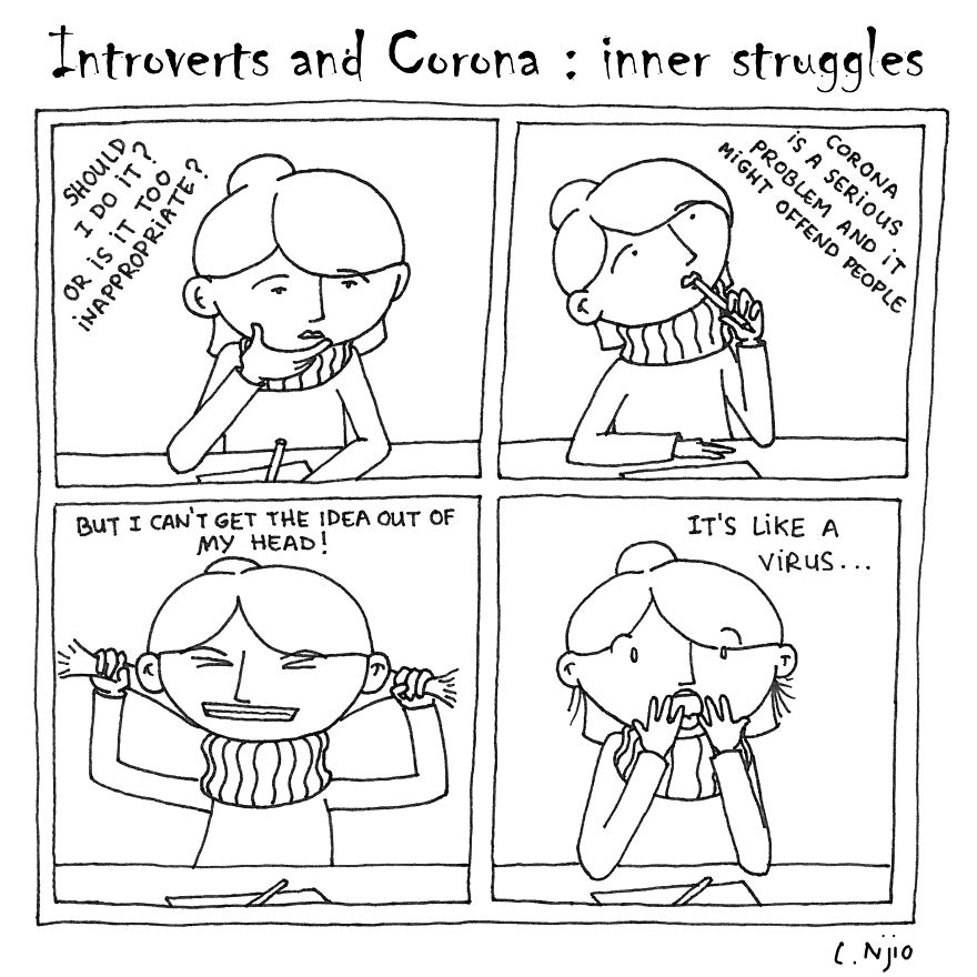 My 9 Comics That Show How Introverts Feel Right At Home In This Pandemic