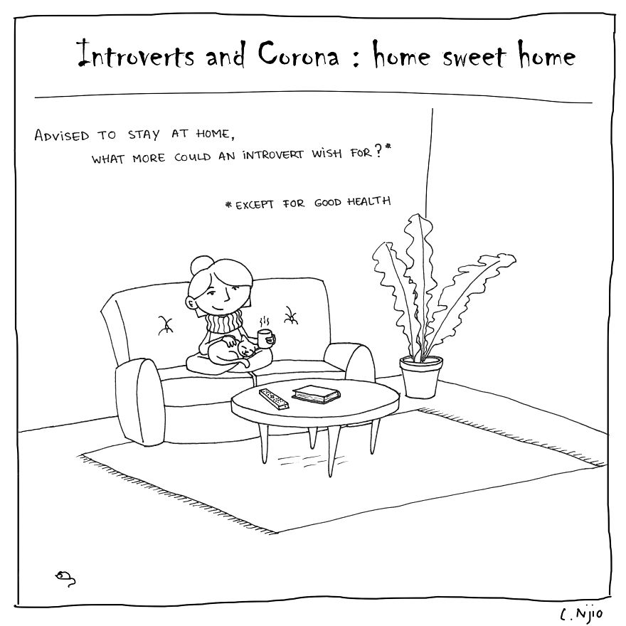 My 9 Comics That Show How Introverts Feel Right At Home In This Pandemic My 9 Comics That Show How Introverts Feel Right At Home In This Pandemic