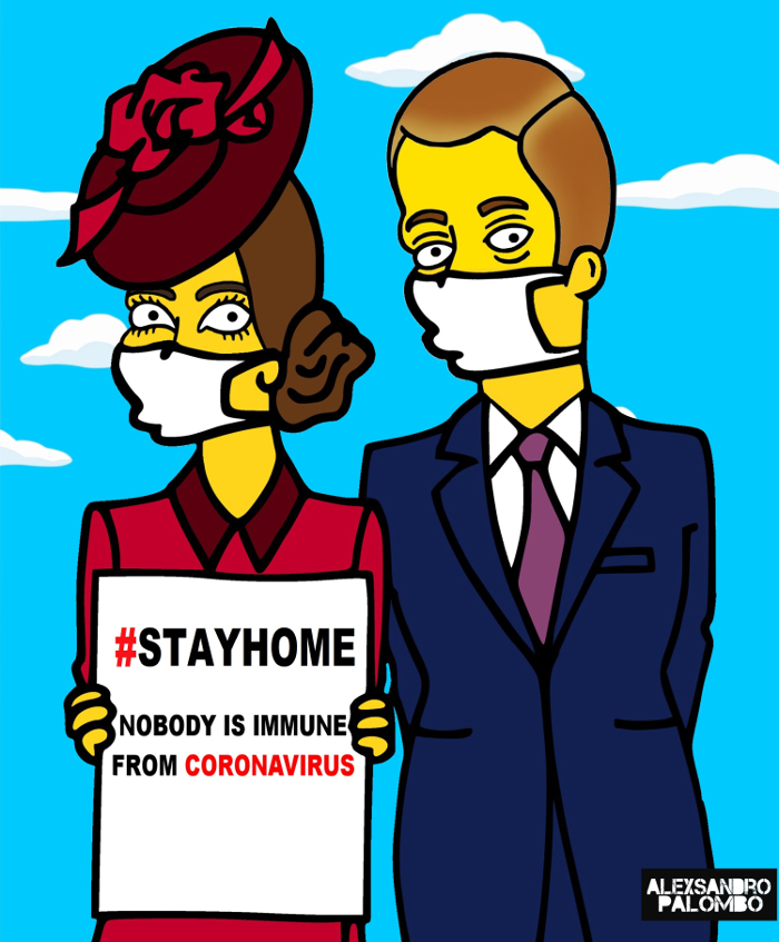 The Simpsons, Family Guy, And Royal Families Encourage People To Stay At Home To Stop Coronavirus The Simpsons, Family Guy, And Royal Families Encourage People To Stay At Home To Stop Coronavirus
