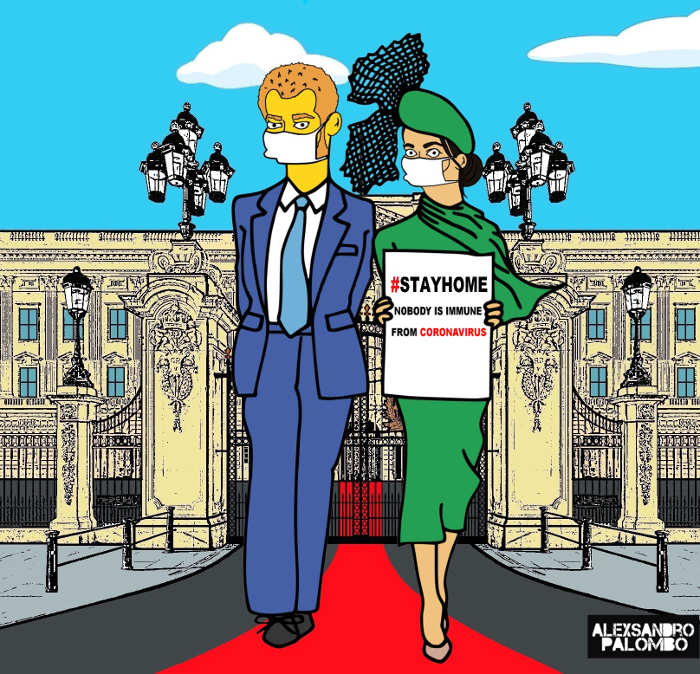 The Simpsons, Family Guy, And Royal Families Encourage People To Stay At Home To Stop Coronavirus