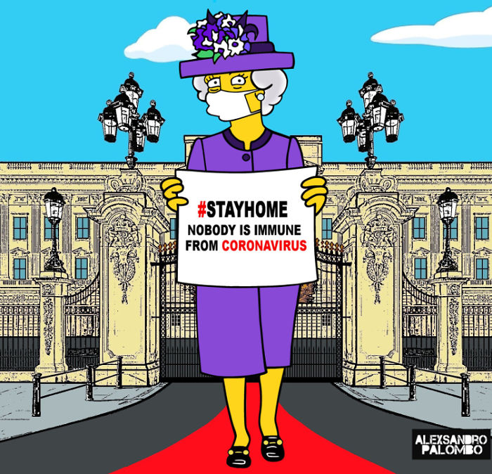 The Simpsons, Family Guy, And Royal Families Encourage People To Stay At Home To Stop Coronavirus The Simpsons, Family Guy, And Royal Families Encourage People To Stay At Home To Stop Coronavirus