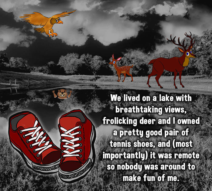 Meet Wimpy Girl In A Running Sense Of Humor