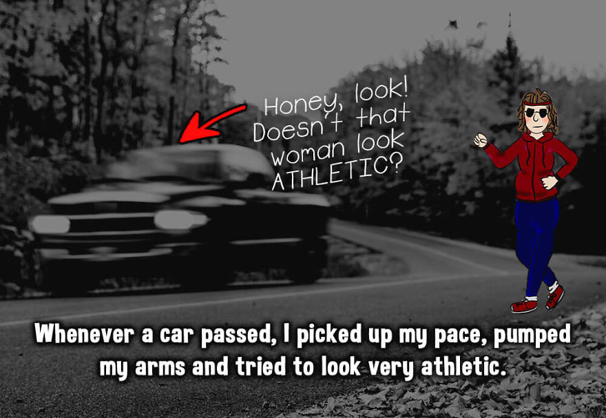 Meet Wimpy Girl In A Running Sense Of Humor Meet Wimpy Girl In A Running Sense Of Humor