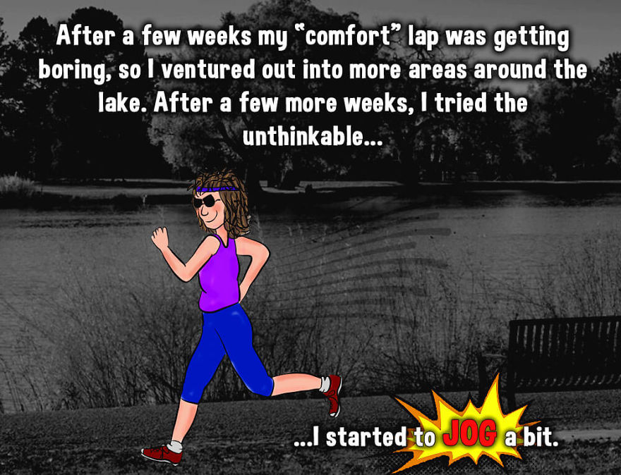 Meet Wimpy Girl In A Running Sense Of Humor