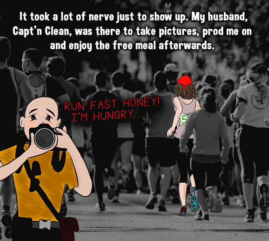 Meet Wimpy Girl In A Running Sense Of Humor