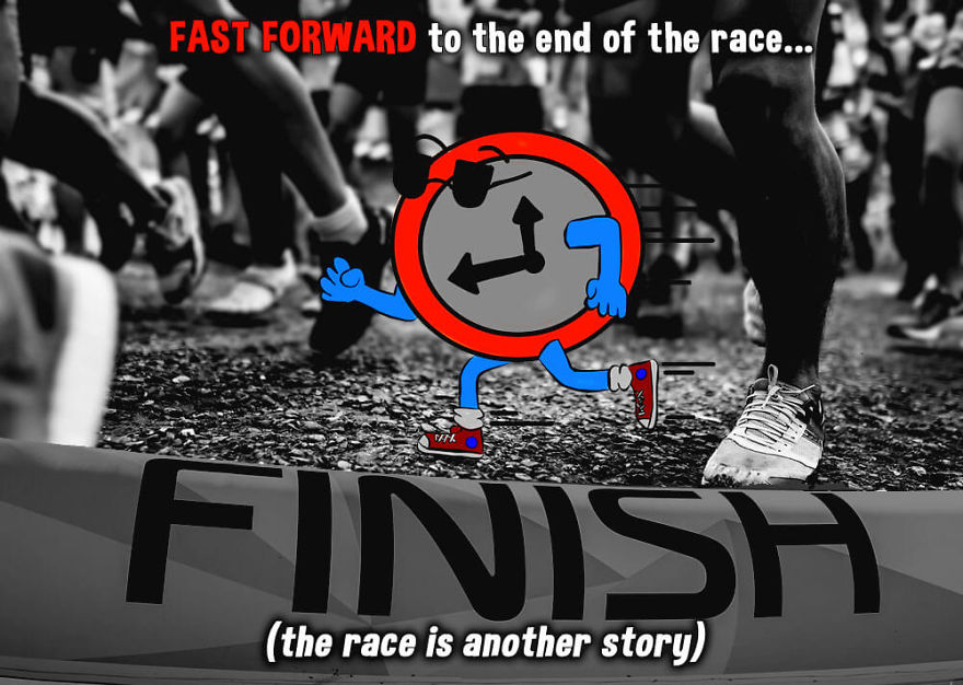 Meet Wimpy Girl In A Running Sense Of Humor