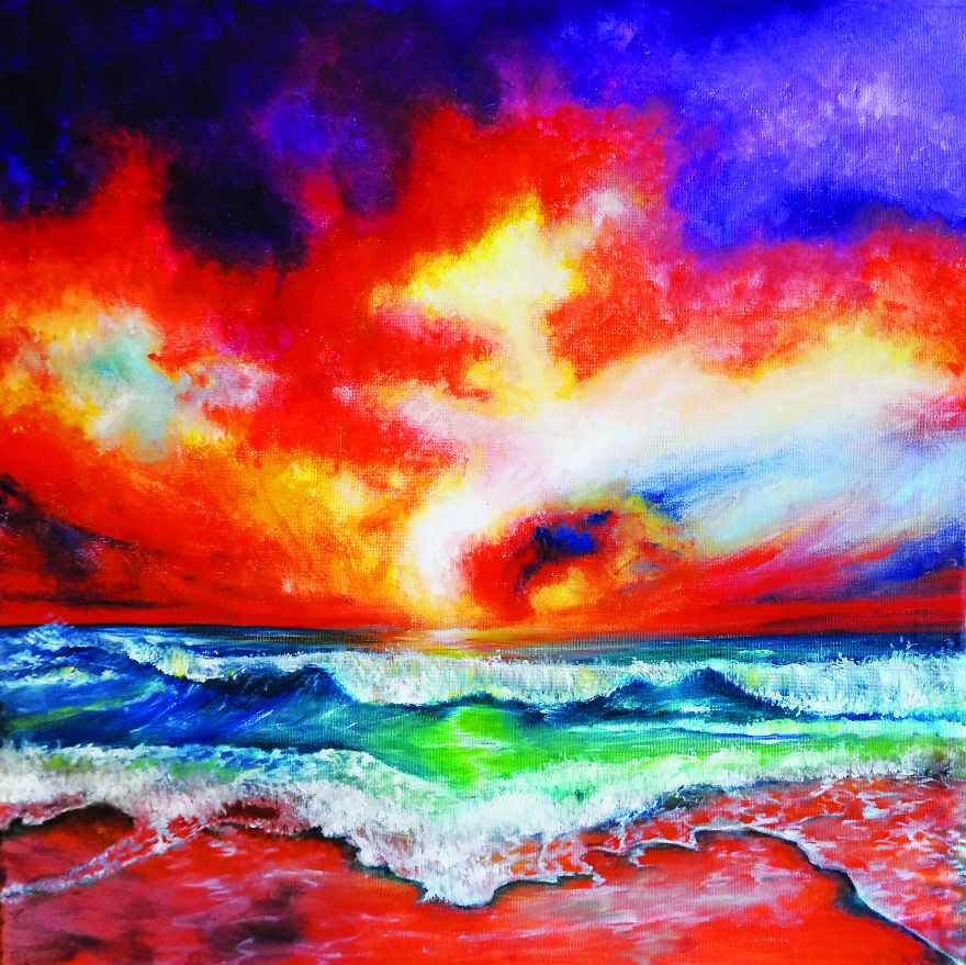 I Create Fluid Paintings And Landscapes Depicting Liberation And Freedom Using Unconventional Methods I Create Fluid Paintings And Landscapes Depicting Liberation And Freedom Using Unconventional Methods