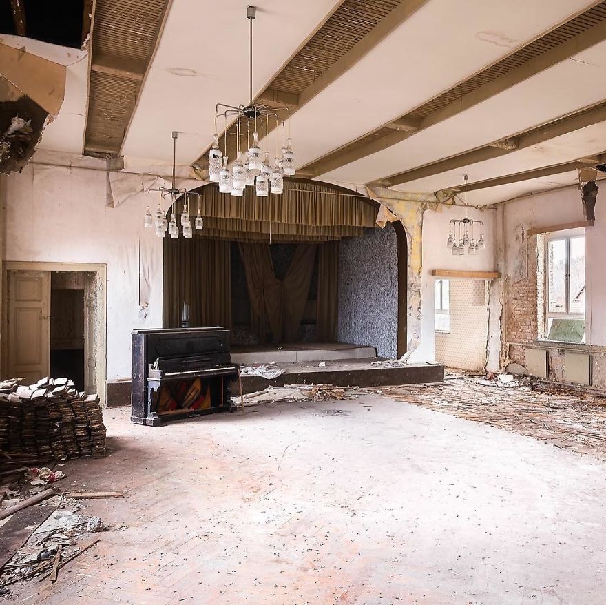 Dance Room Of A Former Bar In Germany
