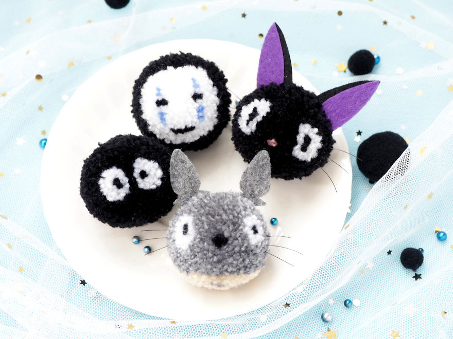 Pompom Characters Made Out Of Yarn - DIY Compilation Pompom Characters Made Out Of Yarn - DIY Compilation