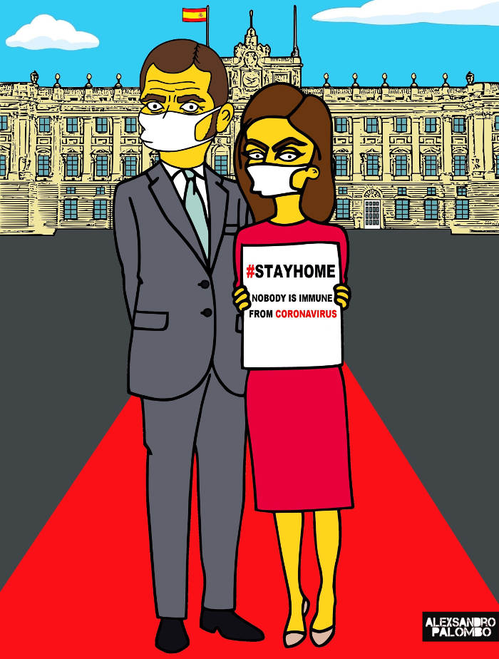 The Simpsons, Family Guy, And Royal Families Encourage People To Stay At Home To Stop Coronavirus