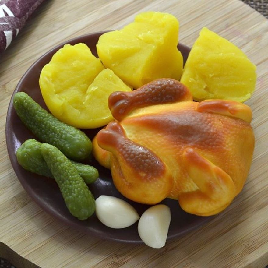 Russian Master Creates Soap Which Look Like Real Food And Drinks