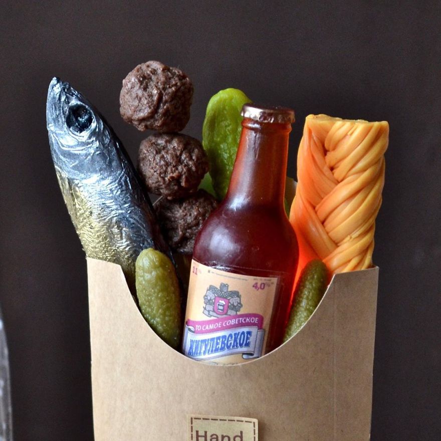 Russian Master Creates Soap Which Look Like Real Food And Drinks