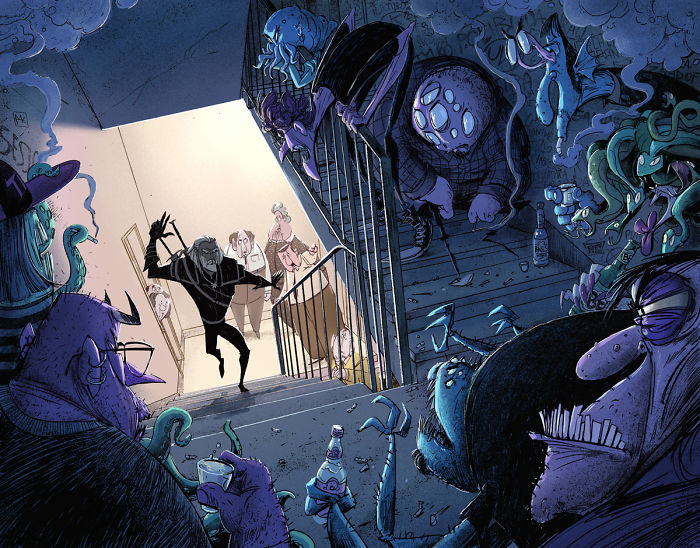 Students Infested Flat