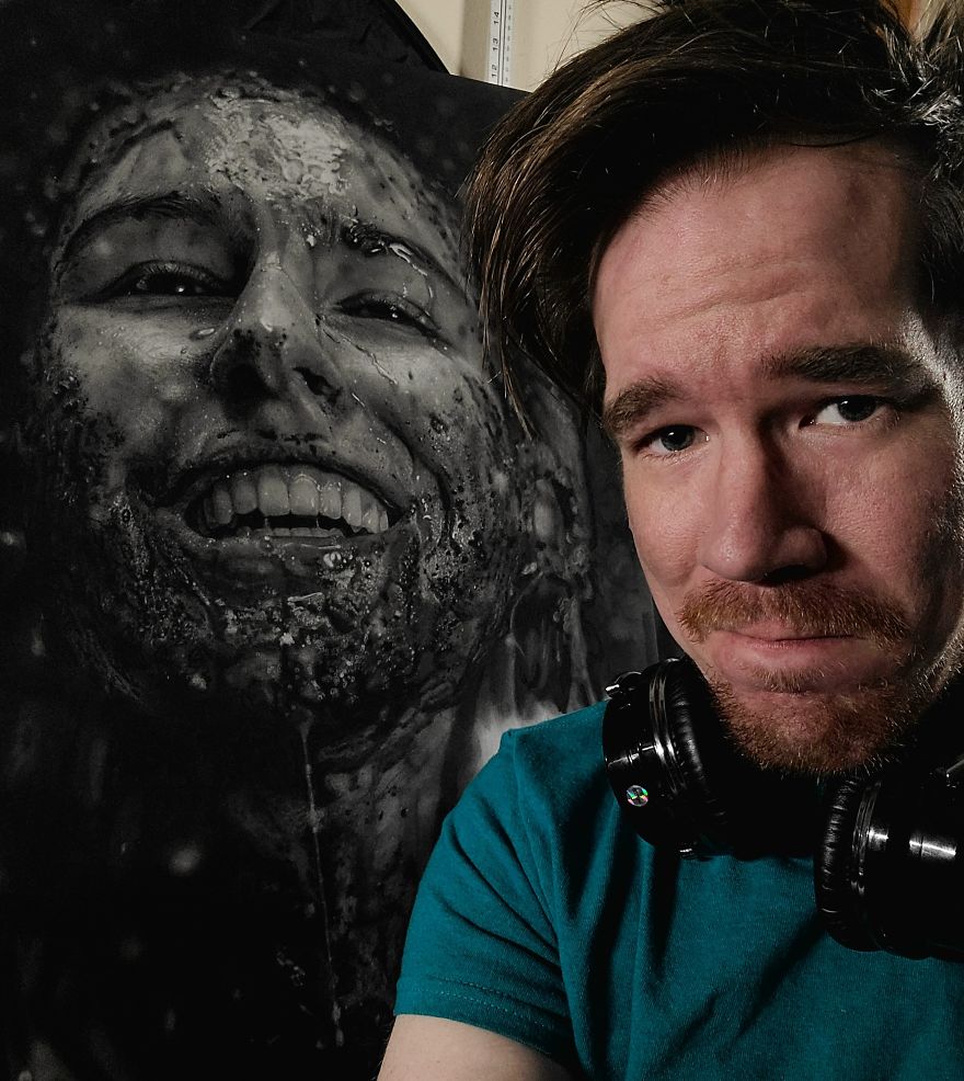 These Are Not Photographs. I Spend Hundreds Of Hours Creating Drawings With Charcoal And Graphite Pencils. This Is My Work. These Are Not Photographs. I Spend Hundreds Of Hours Creating Drawings With Charcoal And Graphite Pencils. This Is My Work.